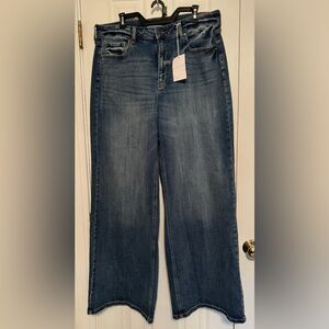 Carly Jean Los Angeles Women's Holland Wide Leg Jeans